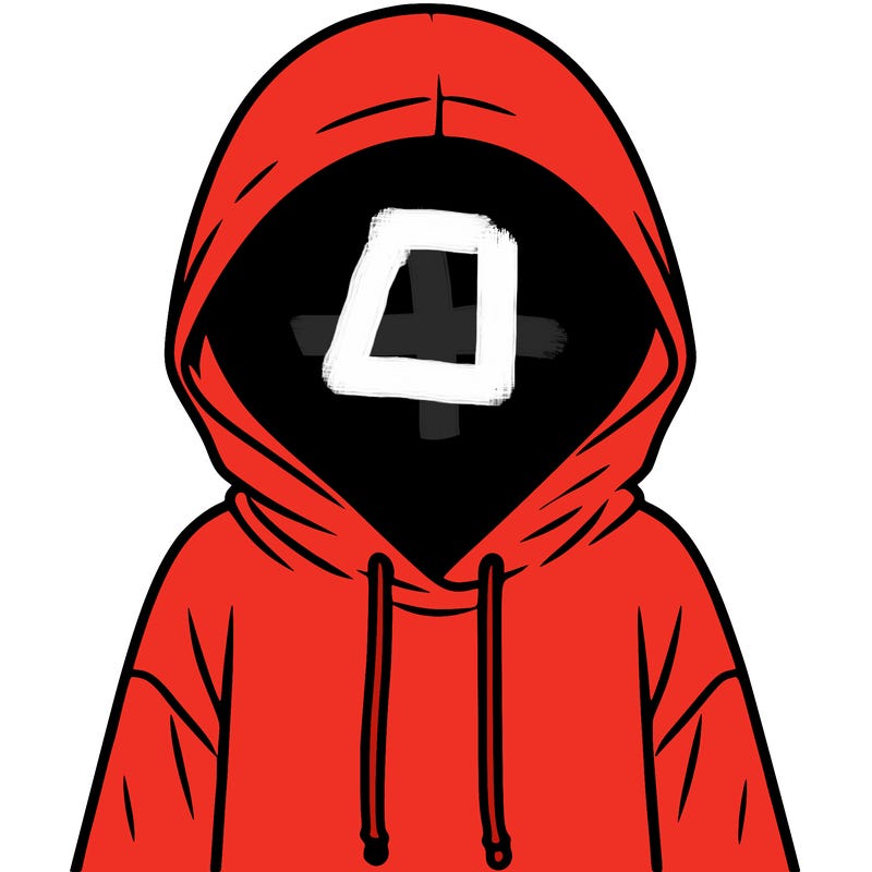 faceless girl in hoodie