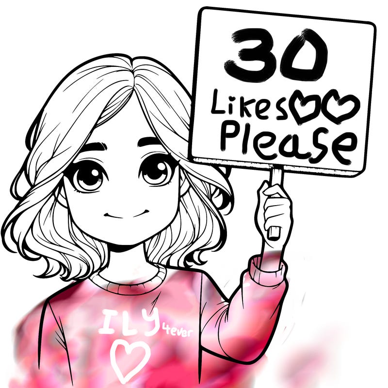 realistic girl holding up a sign