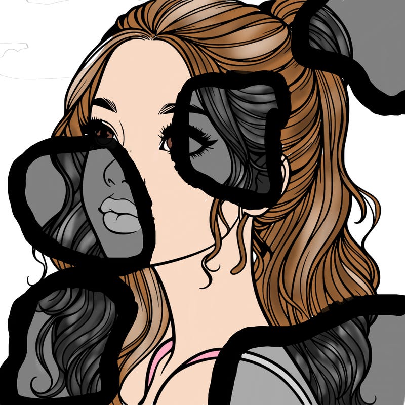 beautiful realistic girl