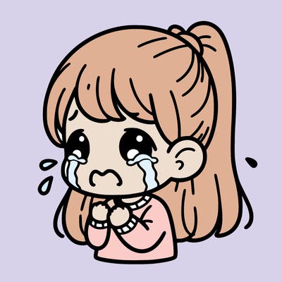 girl crying