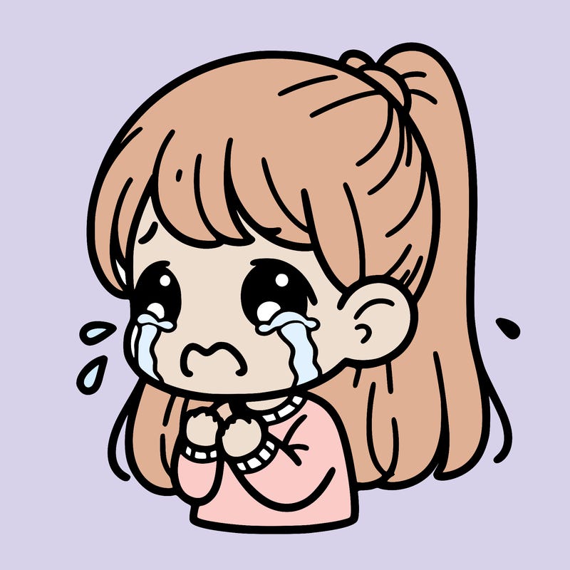 girl crying