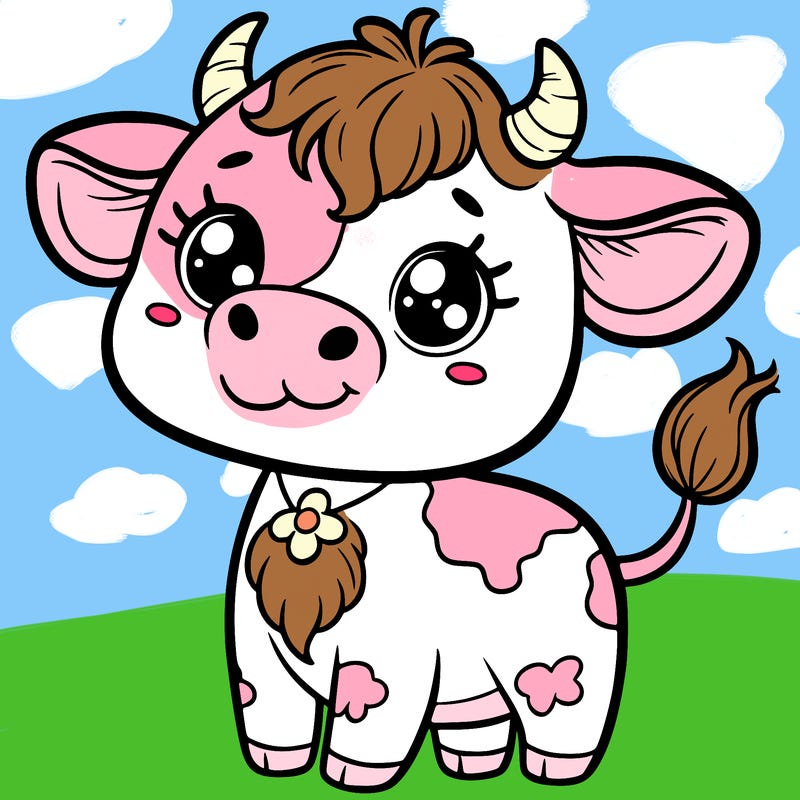 cute cow