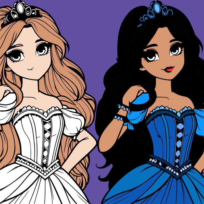 realistic princess split