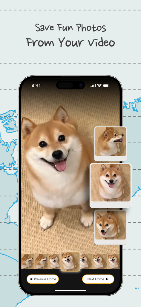 Video Frame Grabber: Clipgrab - Clipgrab app interface showing how to extract high quality photos from a video of a dog