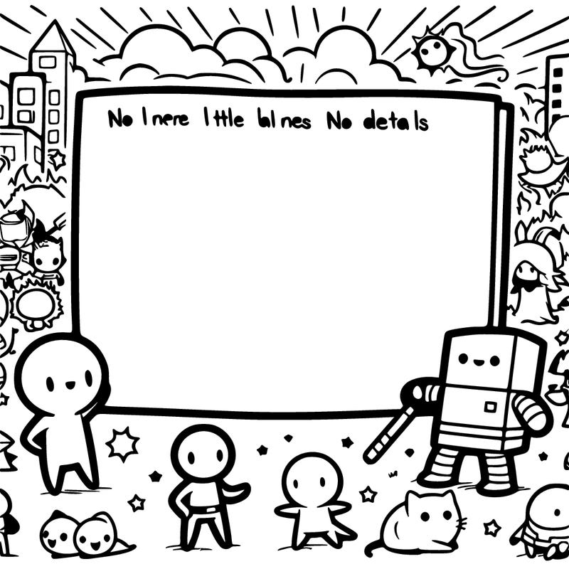 blank with words