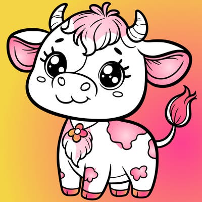 cute cow