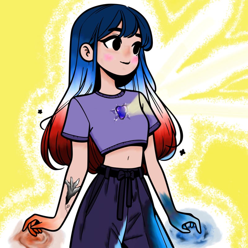 girl in a cute crop top