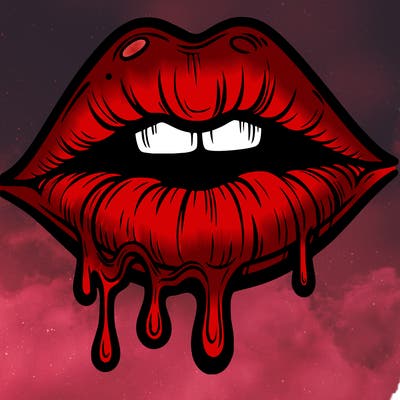 lips that look realistic and drip