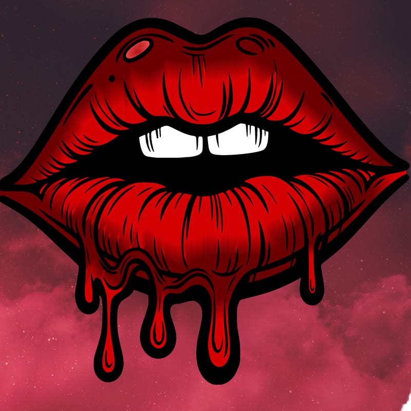 lips that look realistic and drip