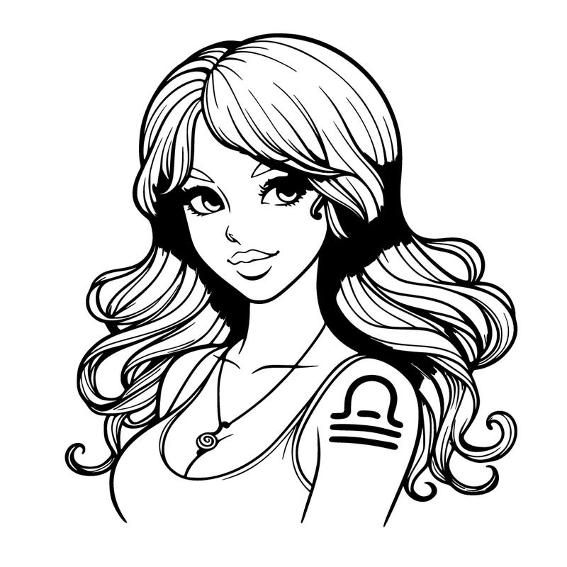 realistic libra woman