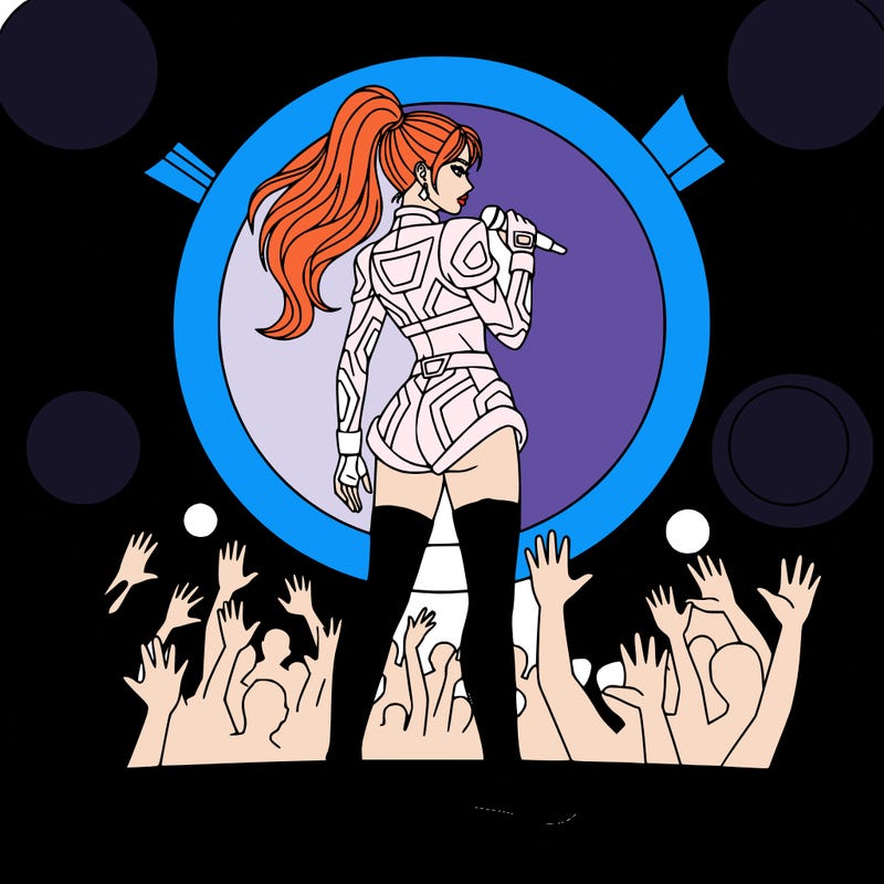 me as a k-pop solo artist