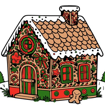 gingerbread house
