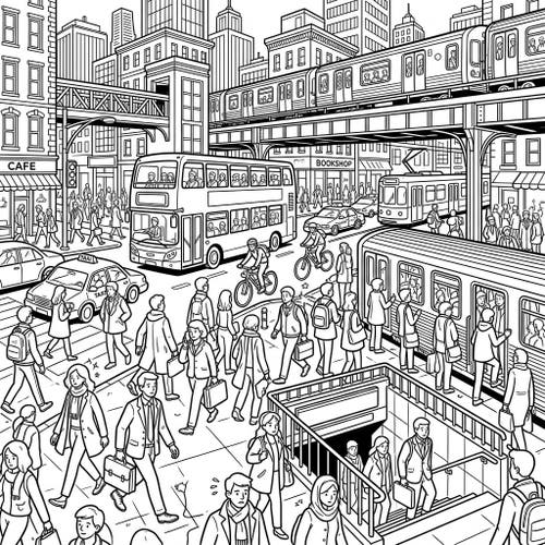 Commuters & Rush Hour