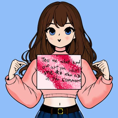 girl holding a blank sign in a long sleeve crop top