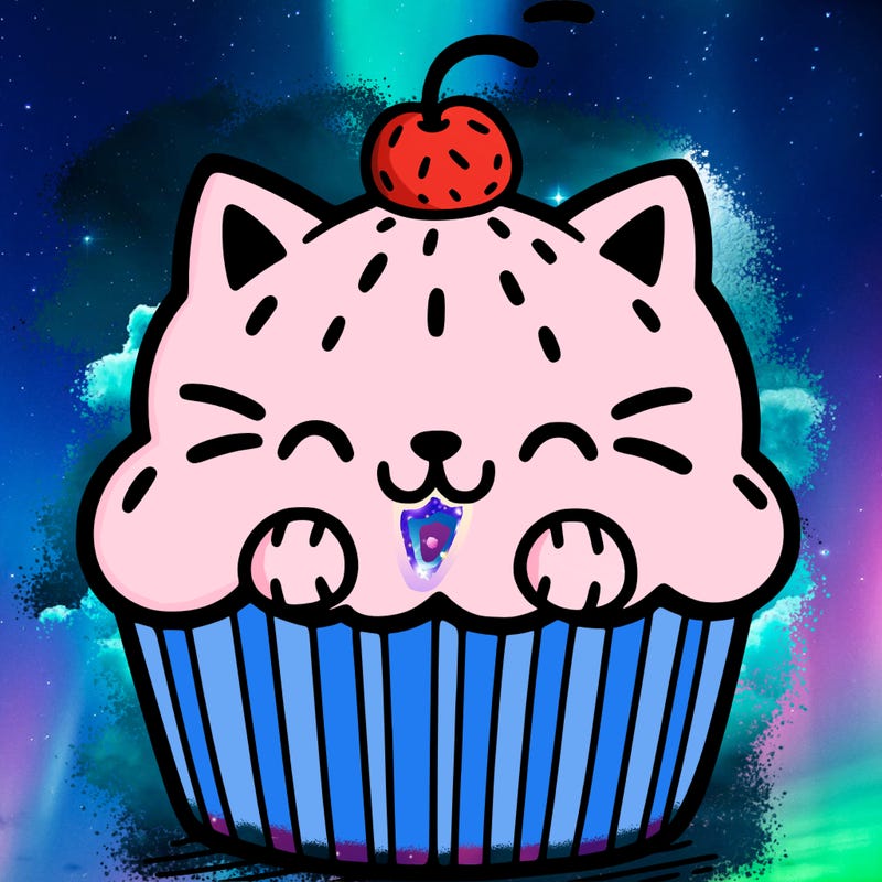 cat cupcake
