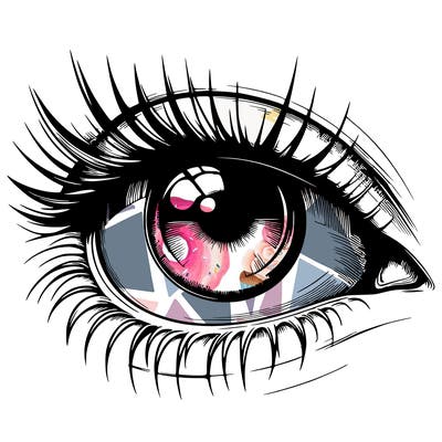 realistic eye