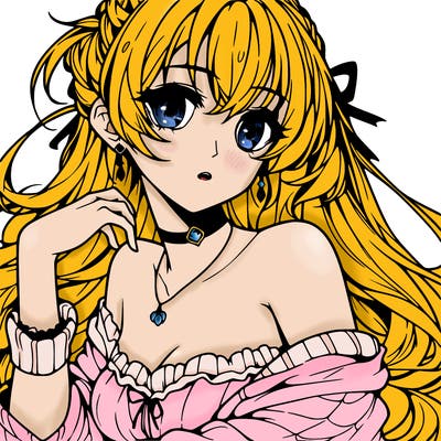 beautiful anime girl