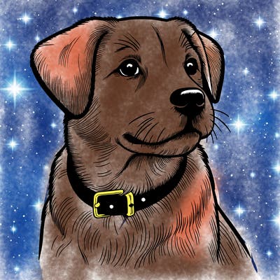 dog realistic