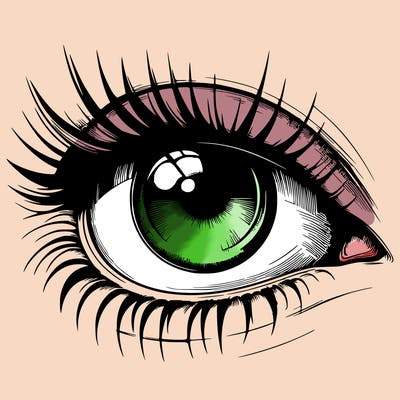 realistic eye