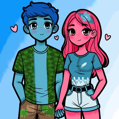 boyfriend and girlfriend