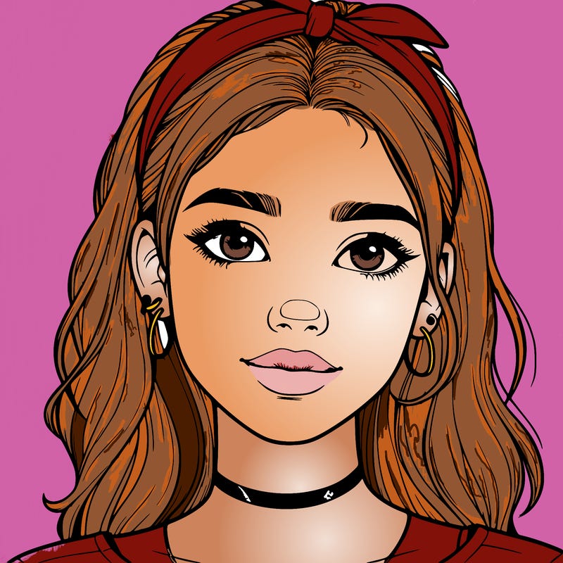 realistic teenage girl