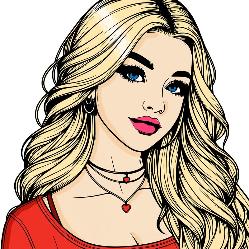 detailed realistic girl