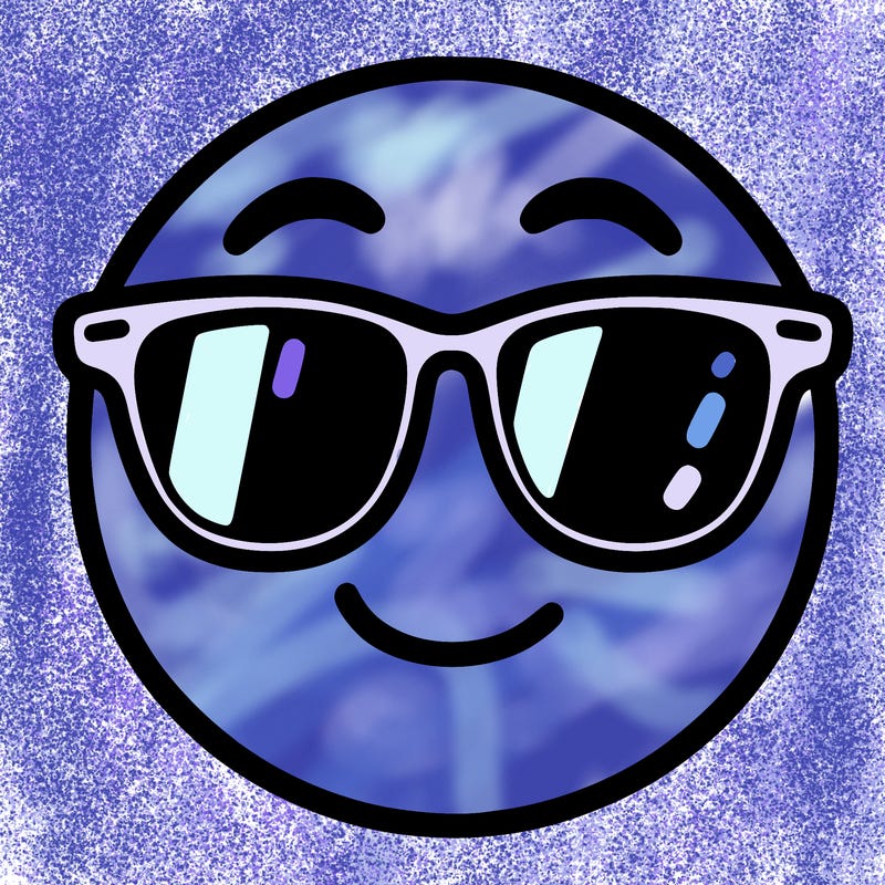 emoji with sunglasses