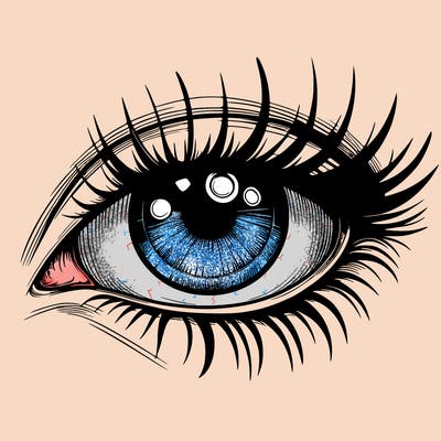 realistic eye