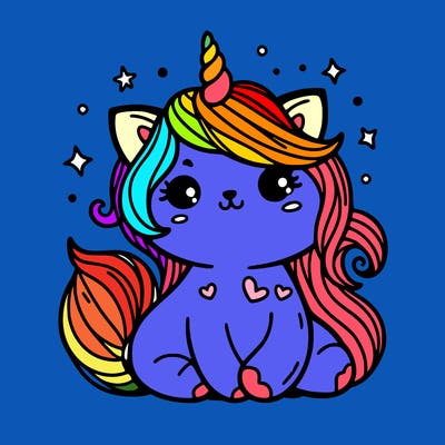 unicorn cat