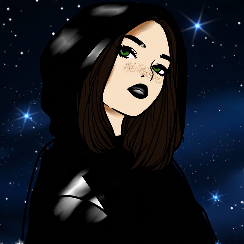 a realistic girl in a hoodie