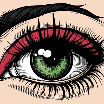 realistic eye