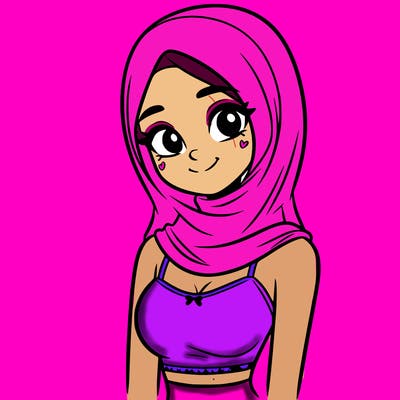 pretty girl wearing a tank top