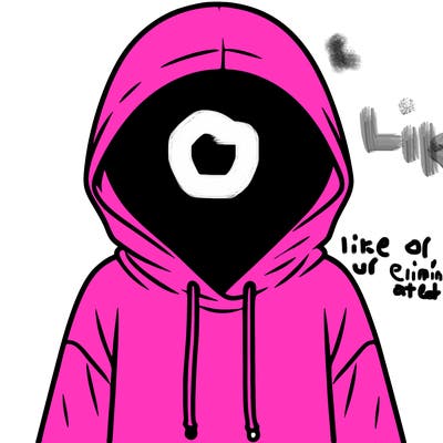faceless girl in hoodie