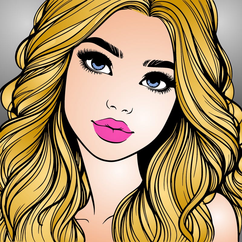 beautiful realistic girl