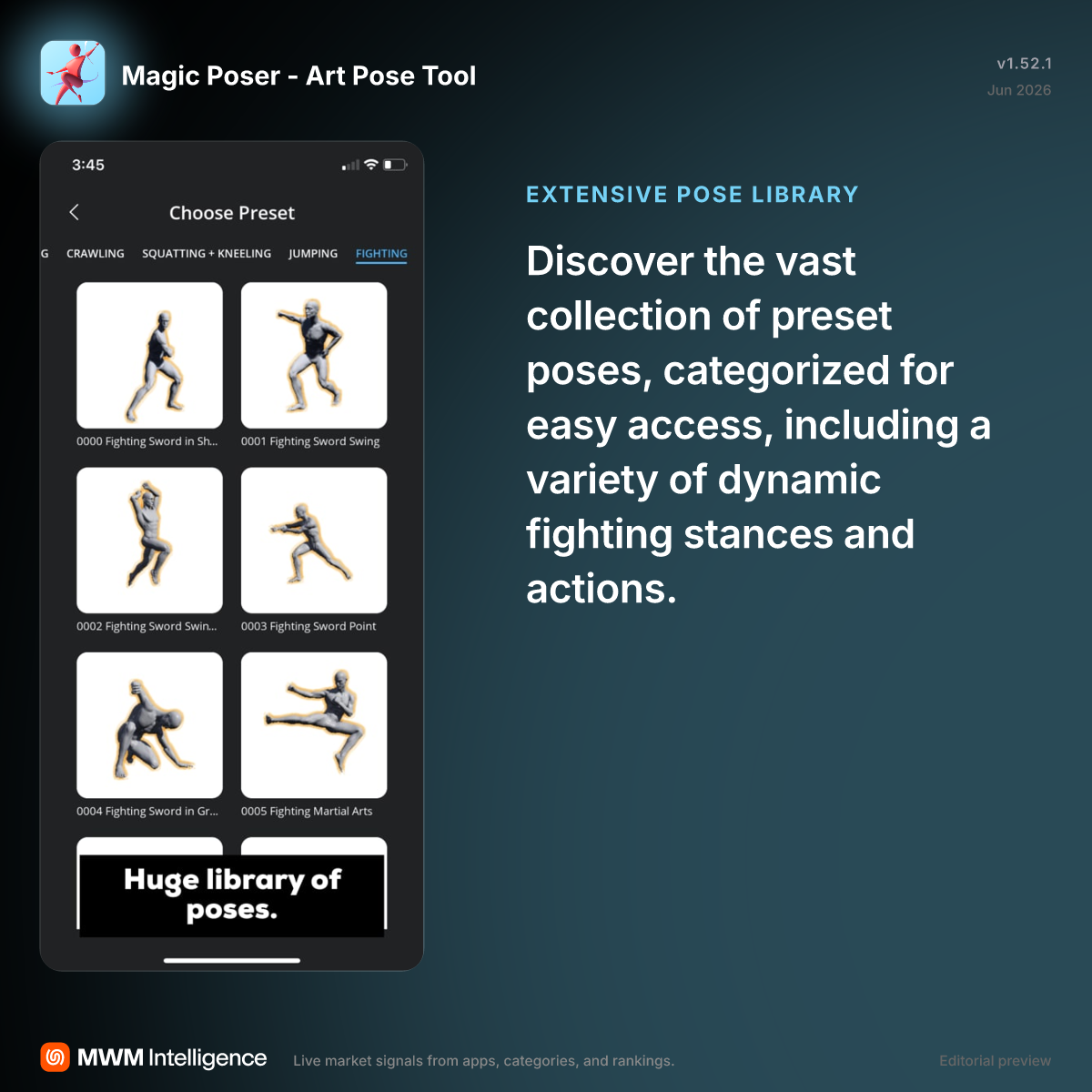 Magic Poser - Art Pose Tool - Graphics & Design App | MWM