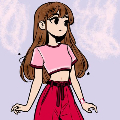 girl in a cute crop top