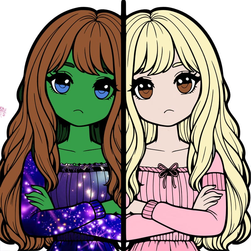 realistic girls split