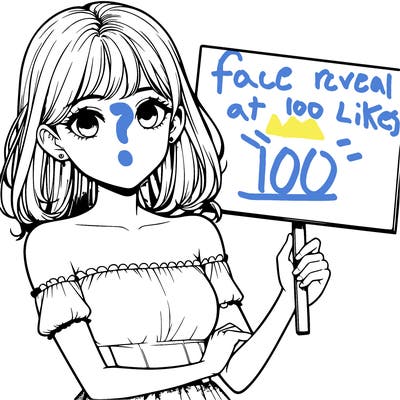 realistic pretty girl holding blank sign