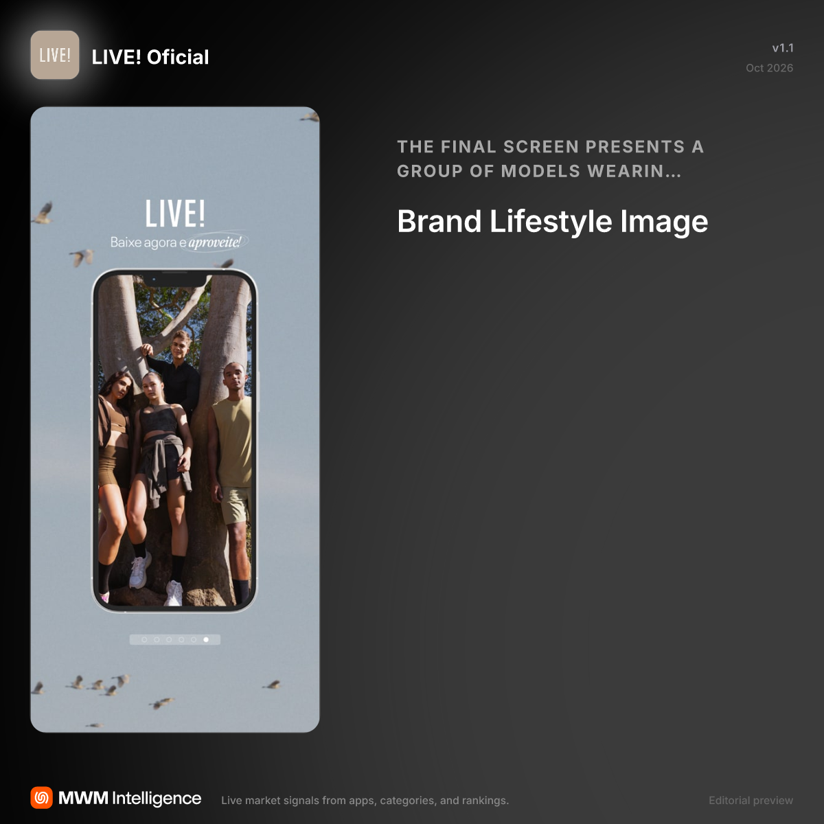 LIVE! Oficial - Compras App | MWM