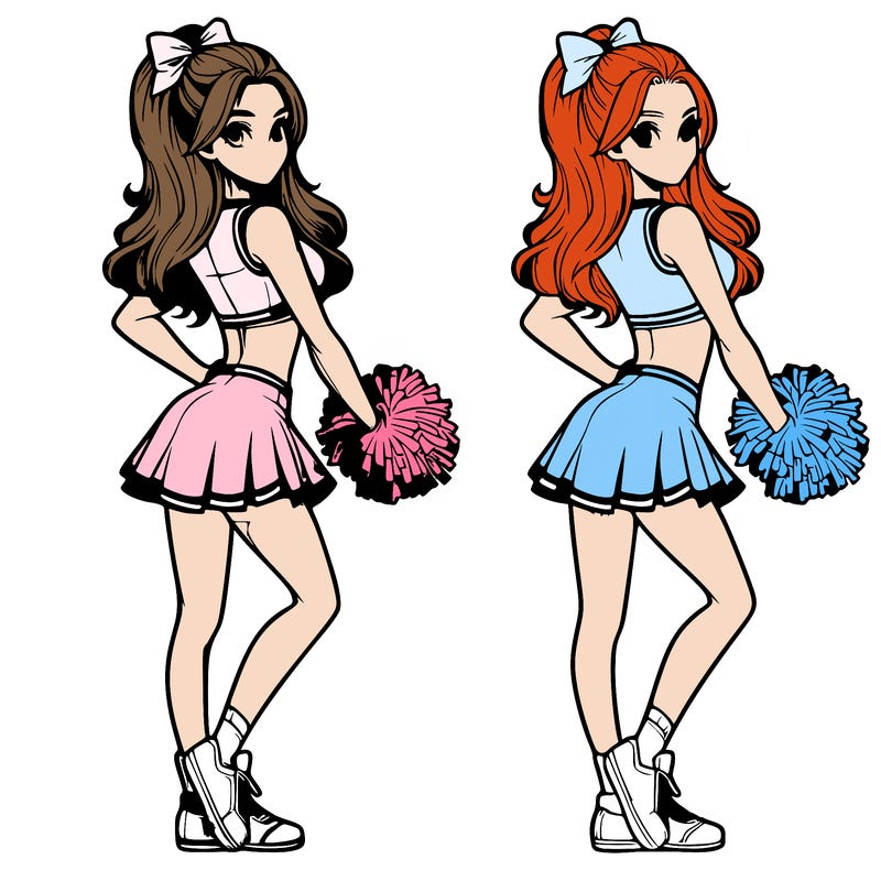 realistic cheerleader
