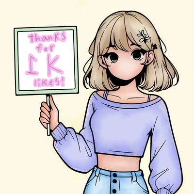 girl holding a blank sign in a long sleeve crop top