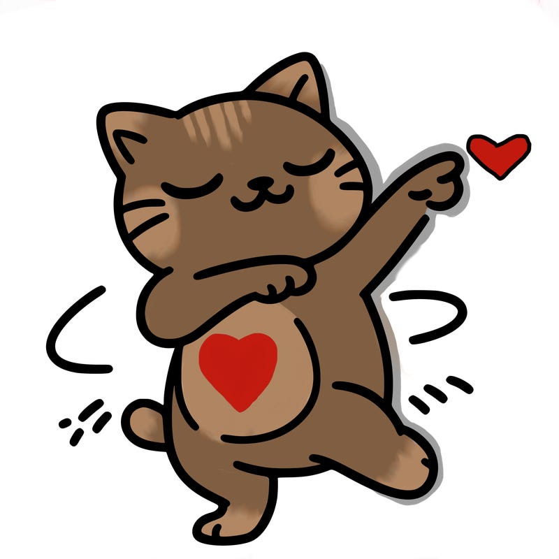 cat dancing