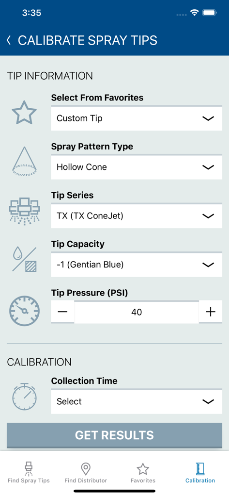 SpraySelect - Business App | MWM