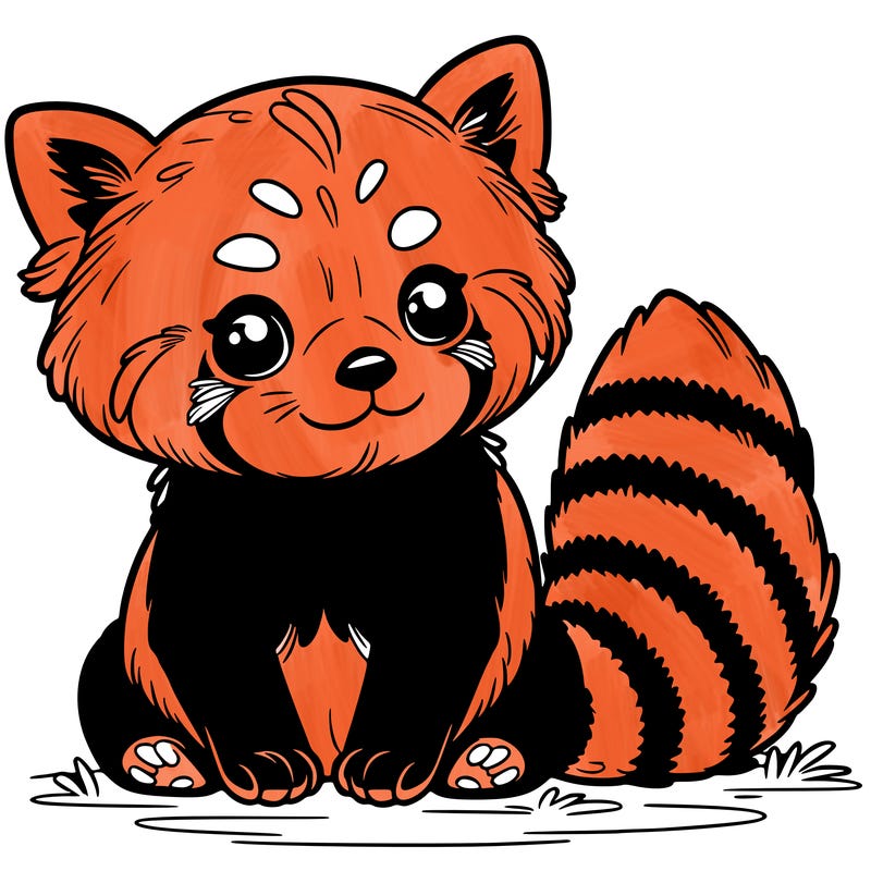 red panda