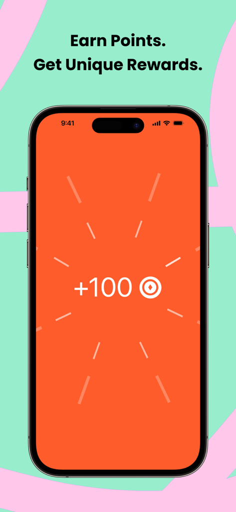Formosa Bubble Tea - Smartphone displaying 100 earned loyalty points in the Formosa Bubble Tea app