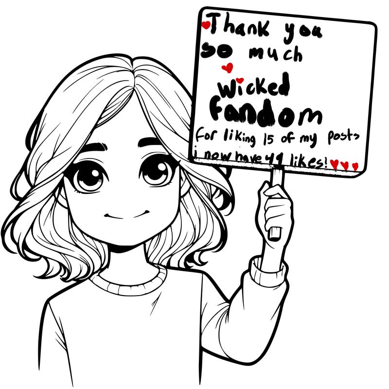 realistic girl holding up a sign