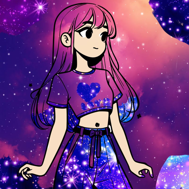 girl in a cute crop top