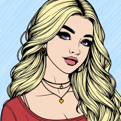 detailed realistic girl