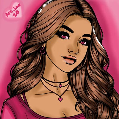 detailed realistic girl