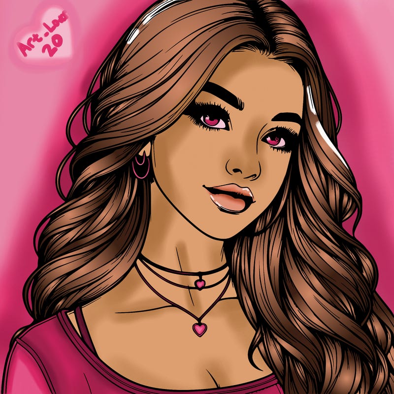 detailed realistic girl